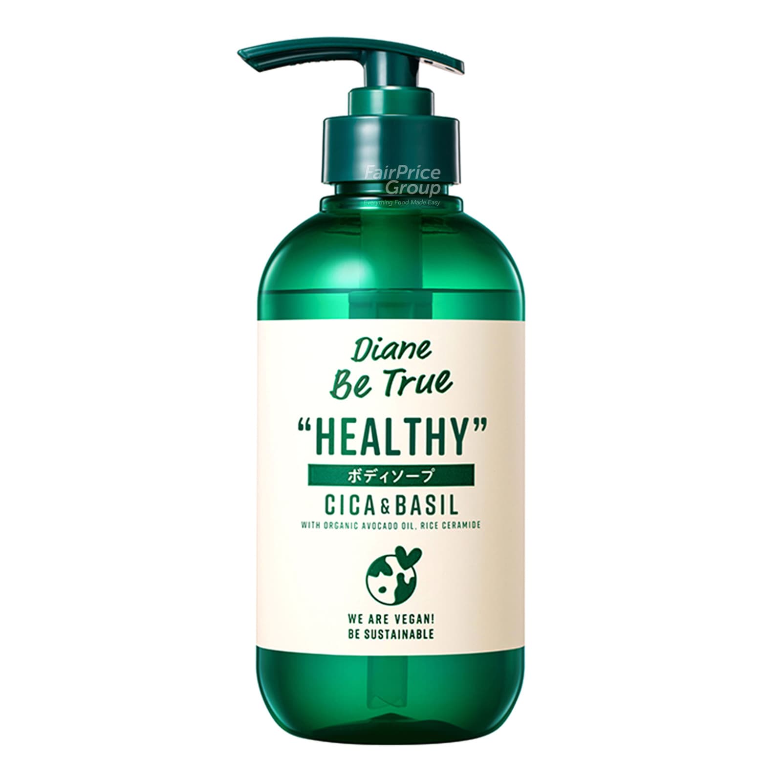 Be True Healthy Cica & Basil Body Wash