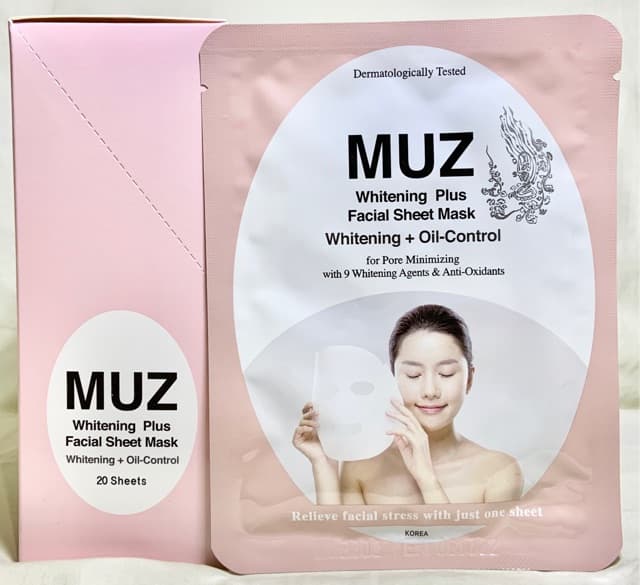 Facial Sheet Mask (Whitening + Oil Control)