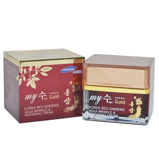 Gold Korea Red Ginseng Aqua Wrinkle & Whitening Cream