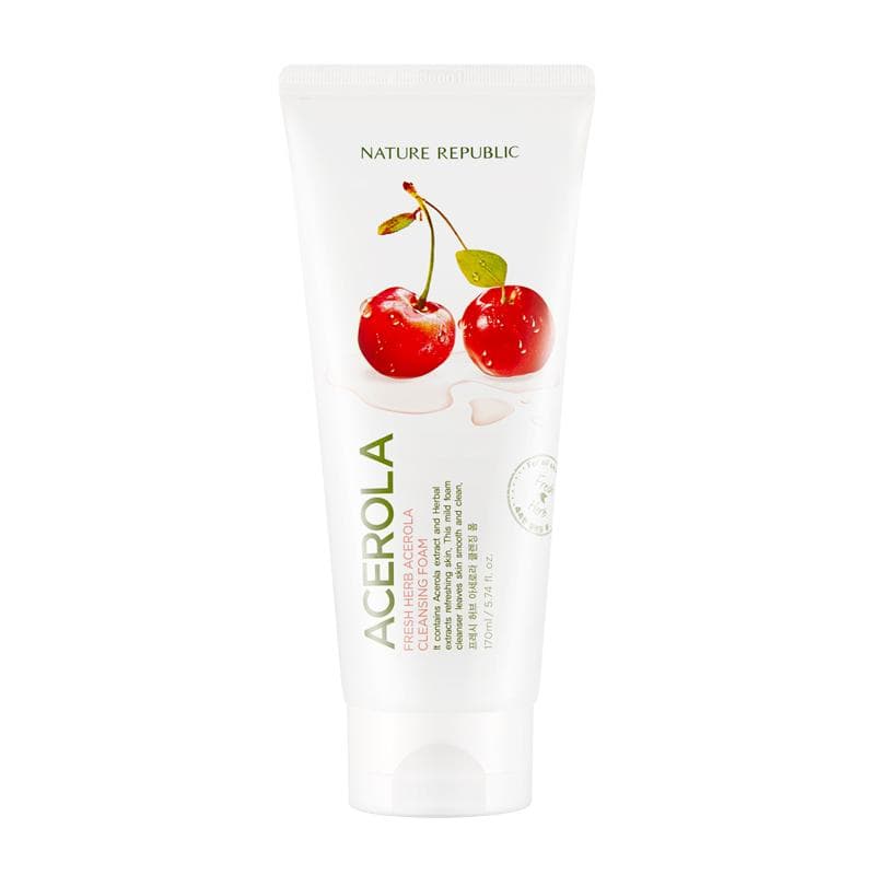 Fresh Herb Acerola Cleansing Foam