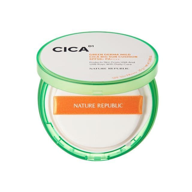 Green Derma Mild Cica Big Sun Cushion SPF50+ PA++++