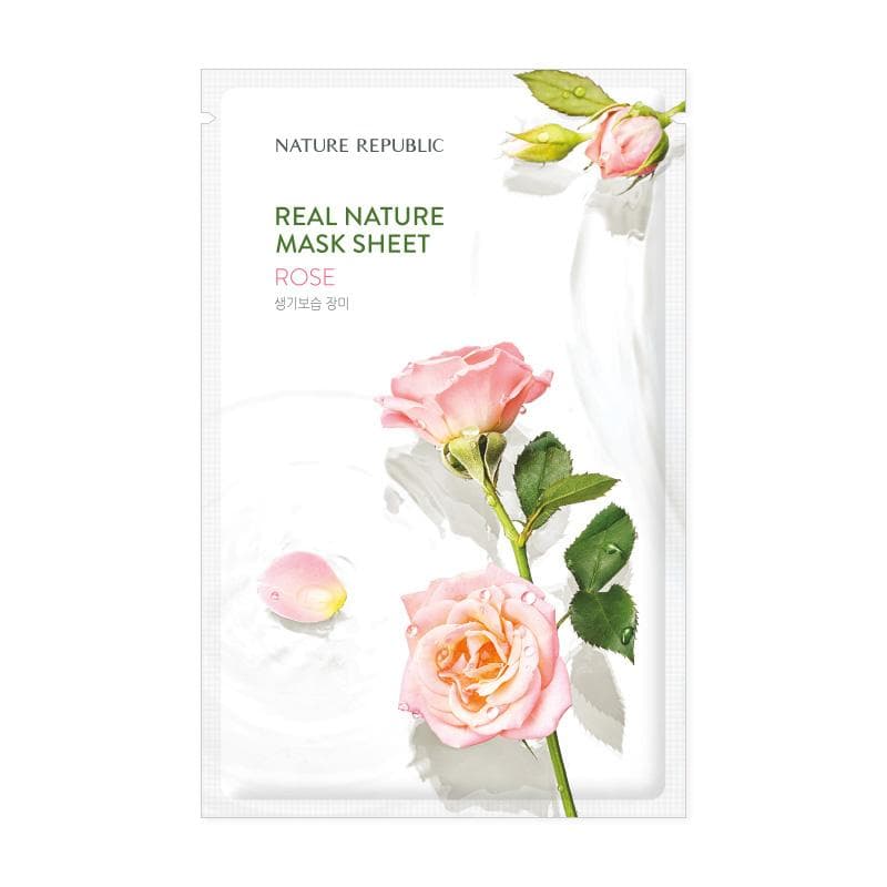 Real Nature Mask Sheet Rose