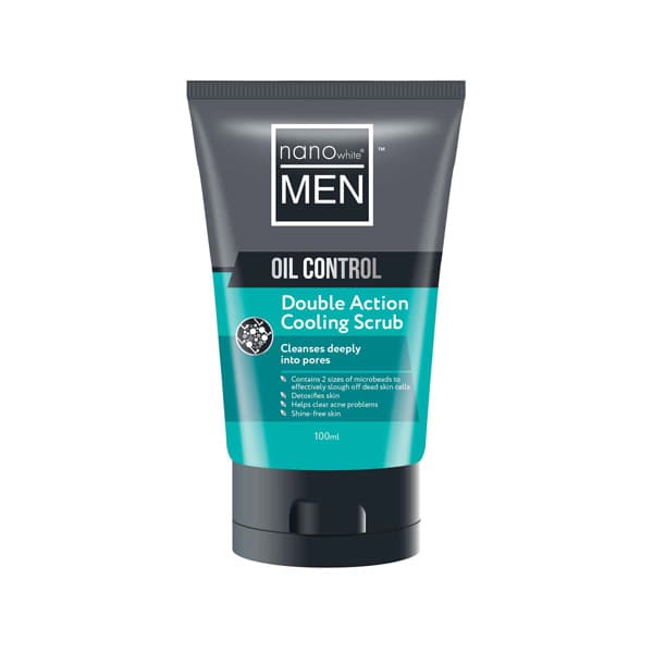 Men Oil Control Double Action Scrub