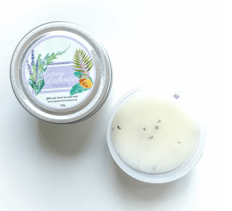 Honey Lavender Face Scrub