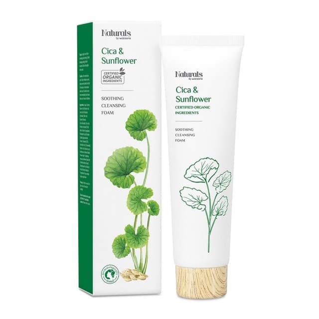 Cica & Sunflower Soothing Cleansing Foam