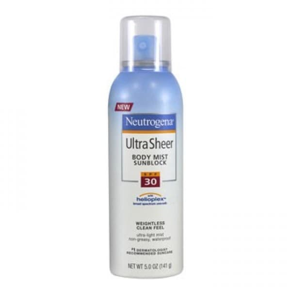 Ultra Sheer Body Mist Sunblock SPF 30