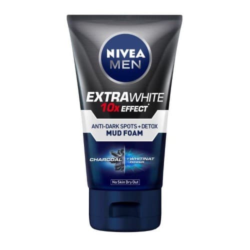 Men Extra Whitening Mud Foam