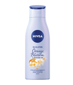 Orange Blossom & Avocado Oil in Lotion