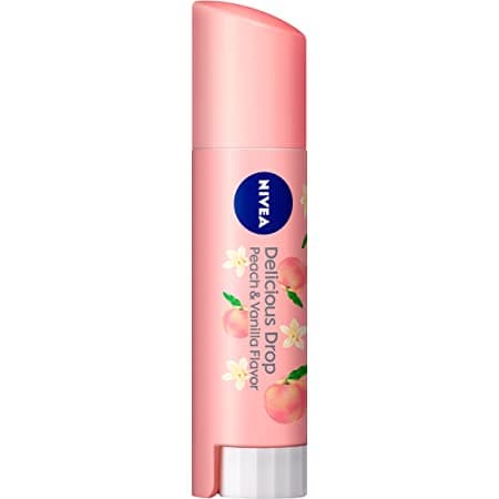Peach & Vanilla Flavor Lip Delicious Drop Lip Balm SPF 11