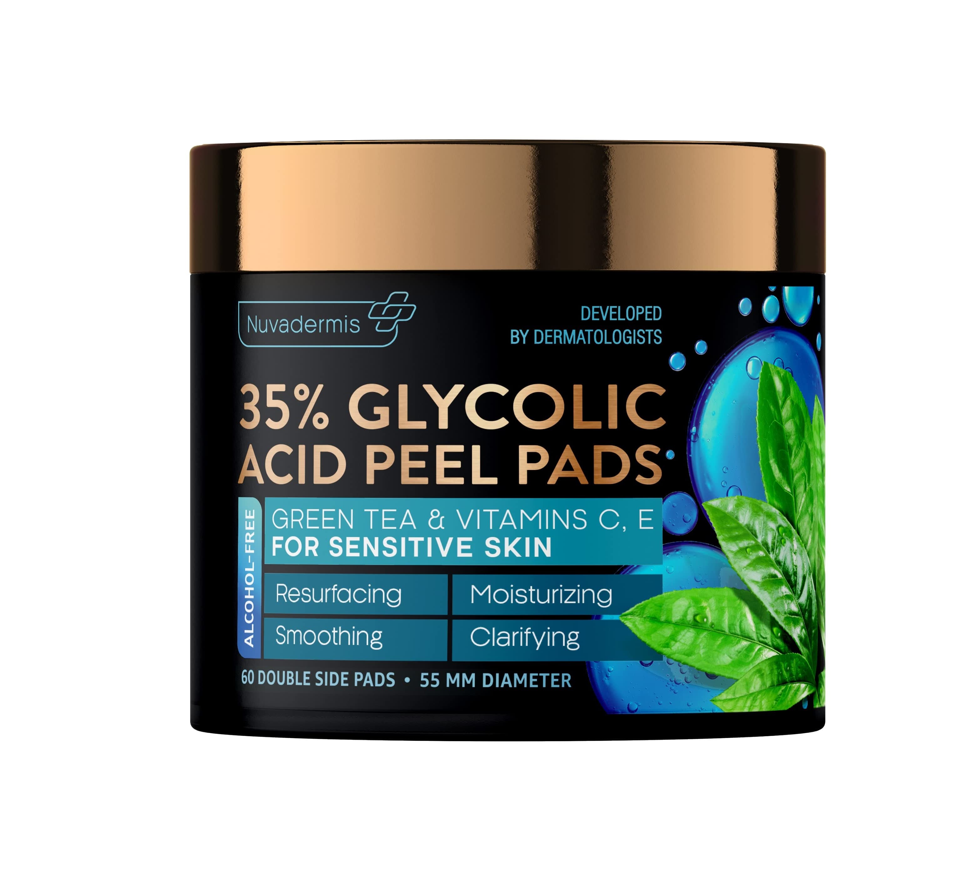 35% Glycolic Acid Peel Pads