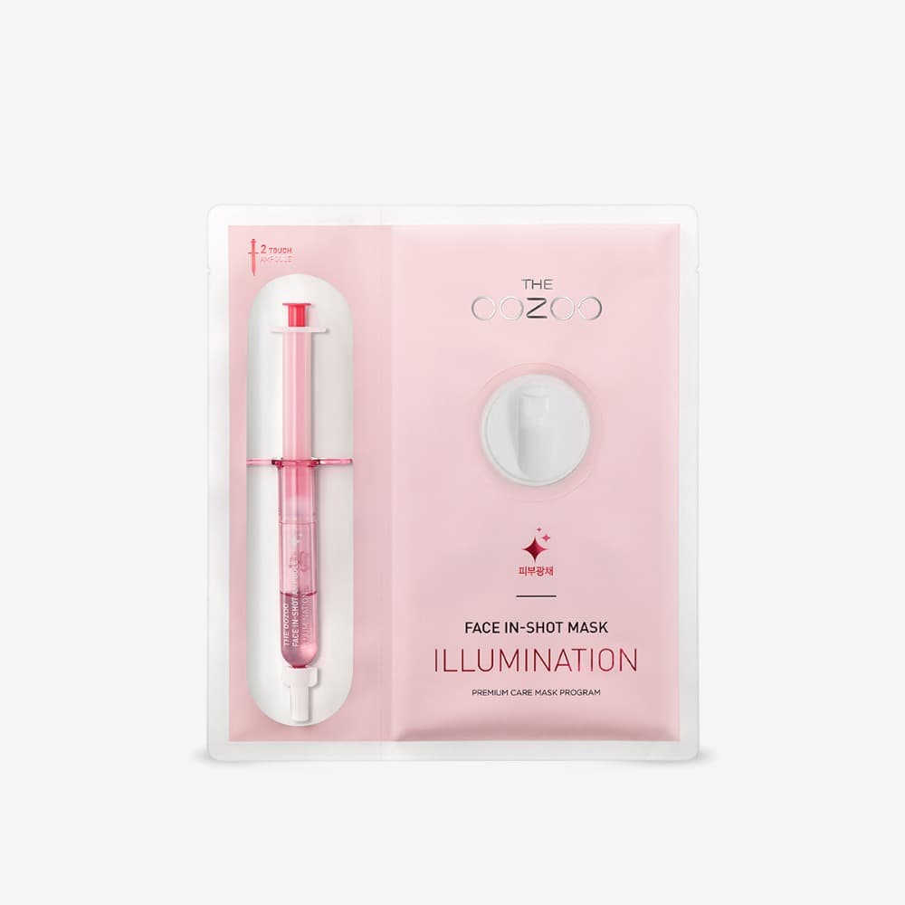 Face In-Shot Mask Illumination