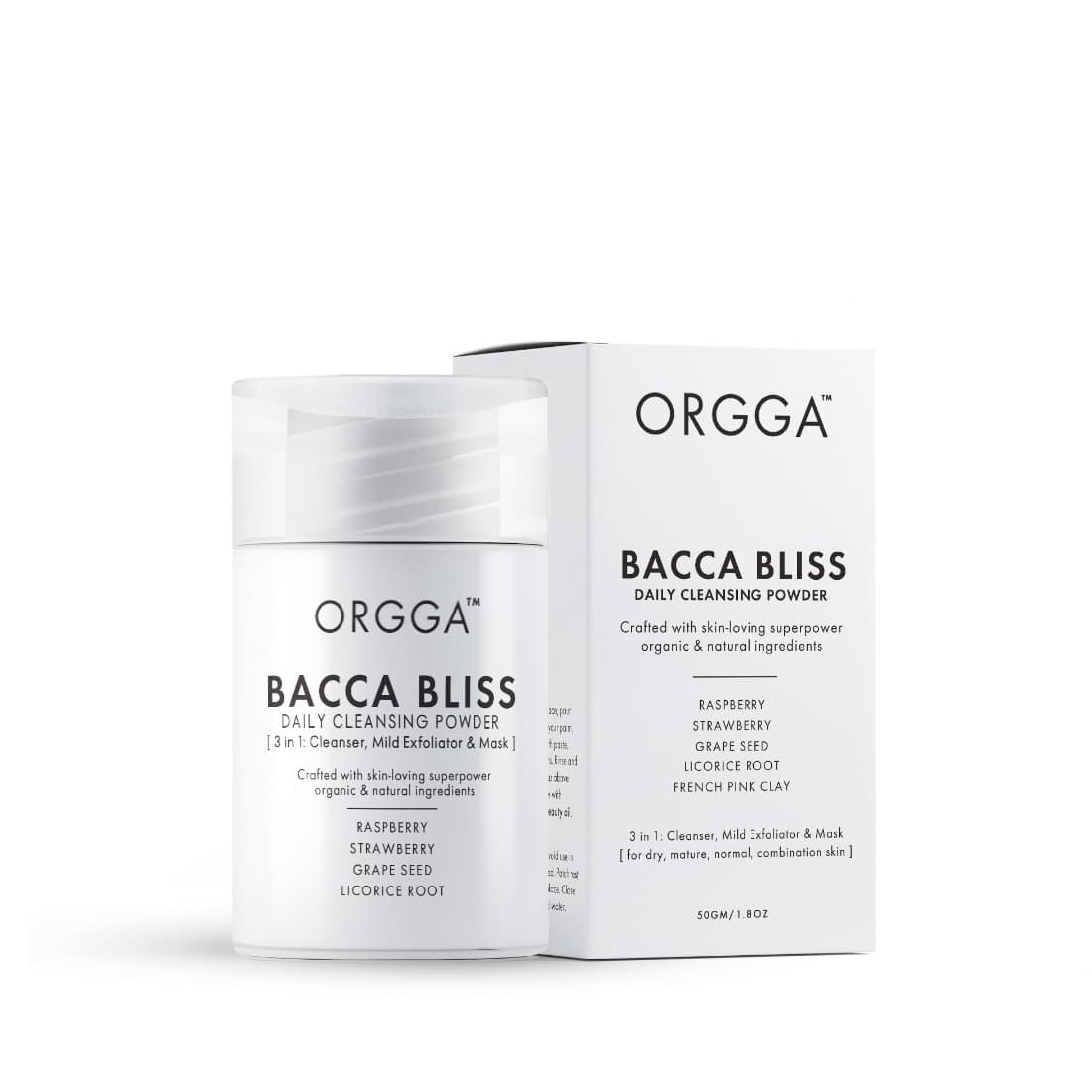 Bacca Bliss Daily Cleansing Powder
