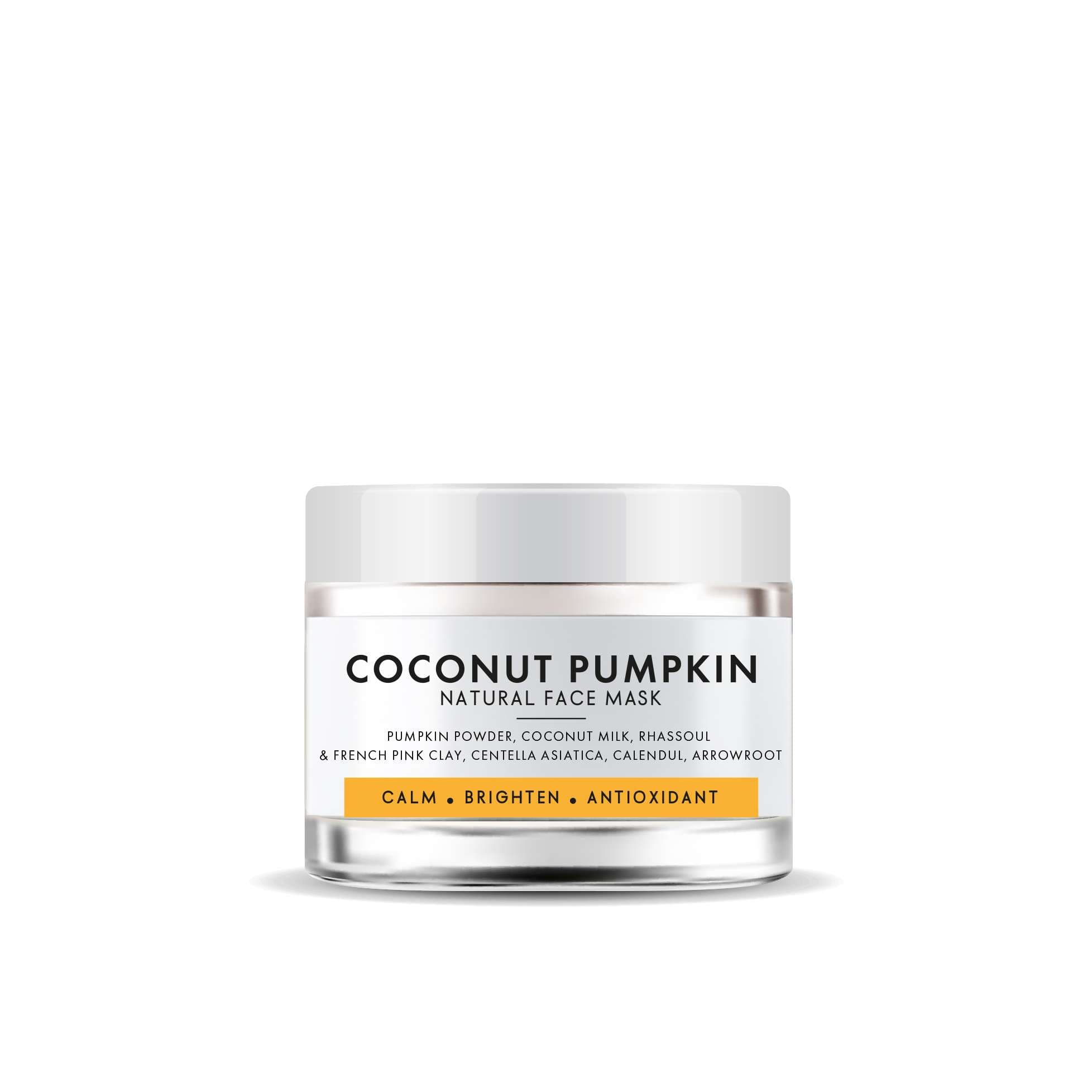 Coconut Pumpkin Natural Face Mask