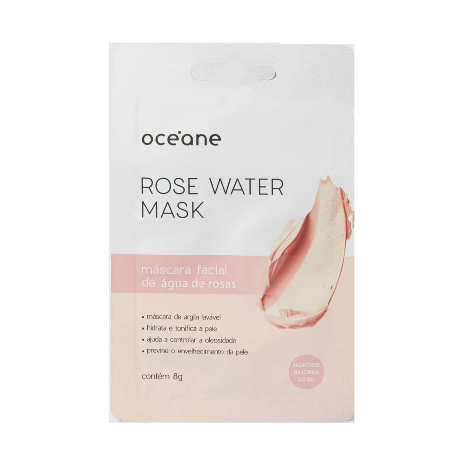 Máscara Facial com Água de Rosas - Rose Water Mask 