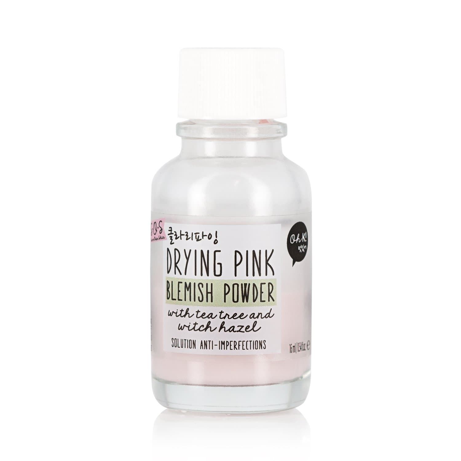 Drying Pink Blemish Powder