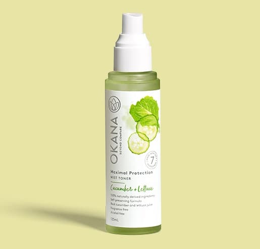 Natural Mist Toner Cucumber + Lettuce