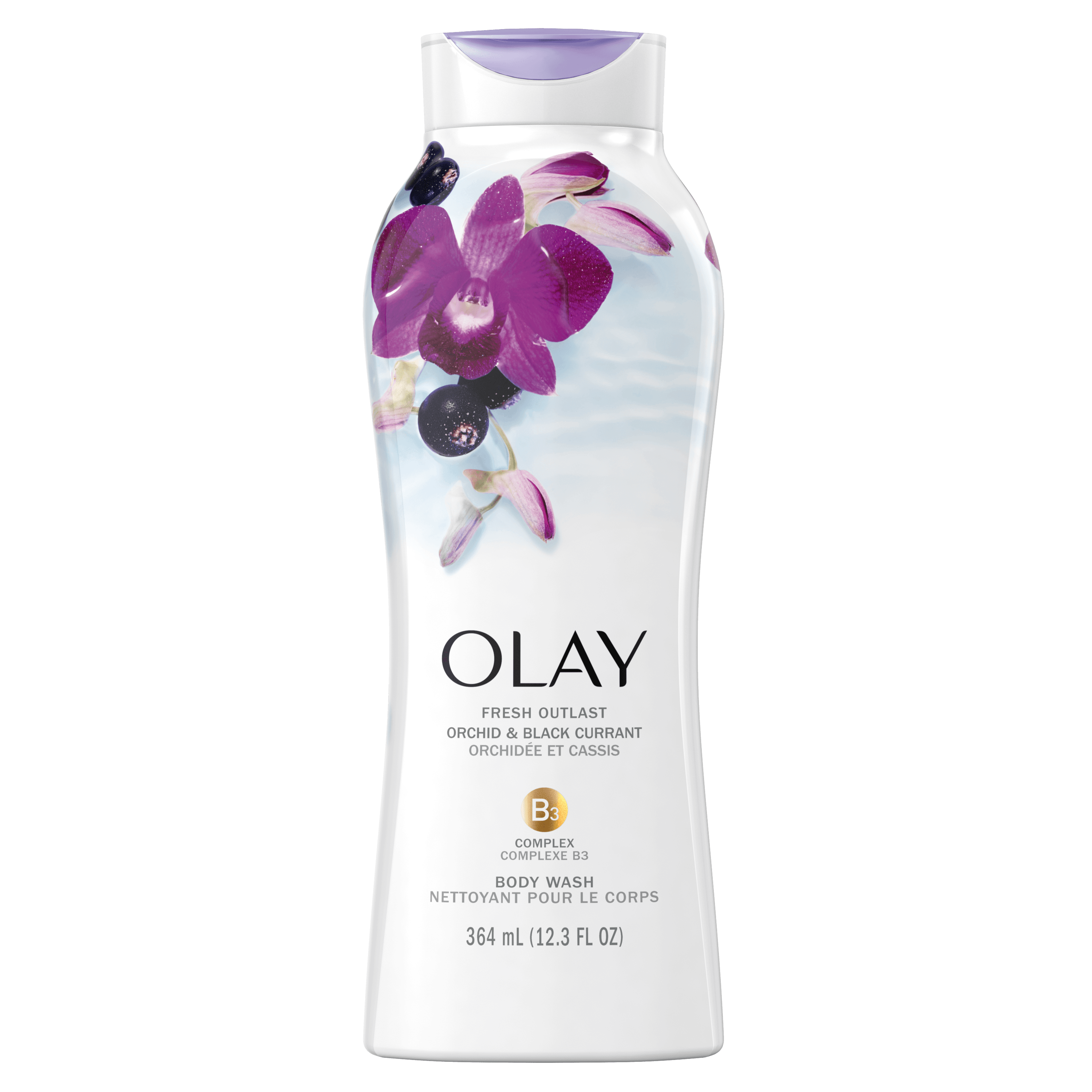 Fresh Outlast Orchid & Black Currant Body Wash