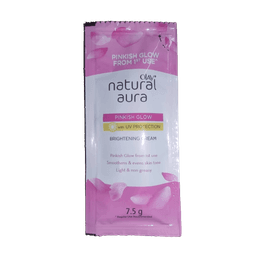 Natural Aura Pinkish Glow with UV Protection review