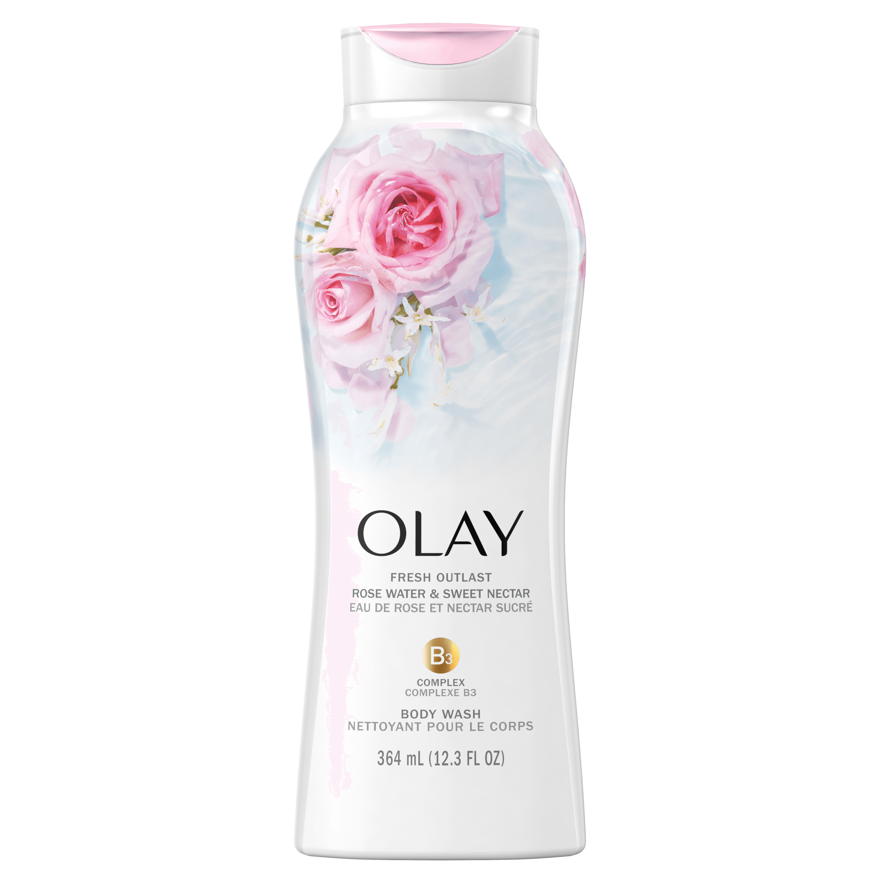 Rose Water & Sweet Nectar Fresh Outlast Body Wash