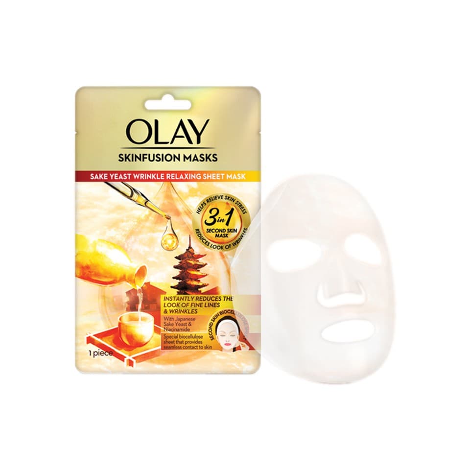 Skinfusion Sake Yeast Wrinkle Relaxing Sheet Mask