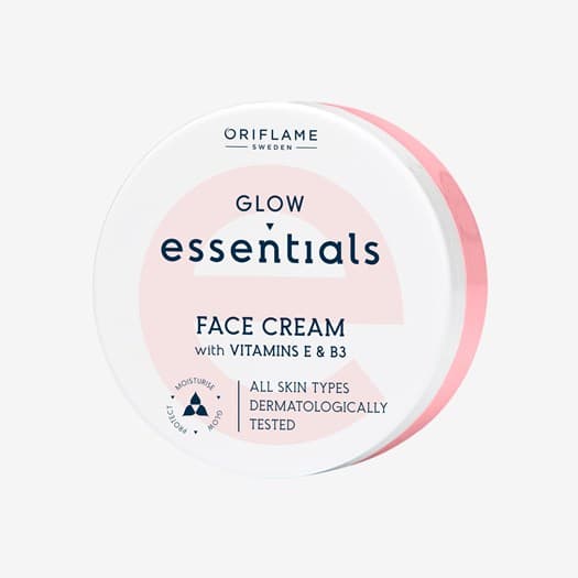 Glow Essentials Face Cream with Vitamins E & B3