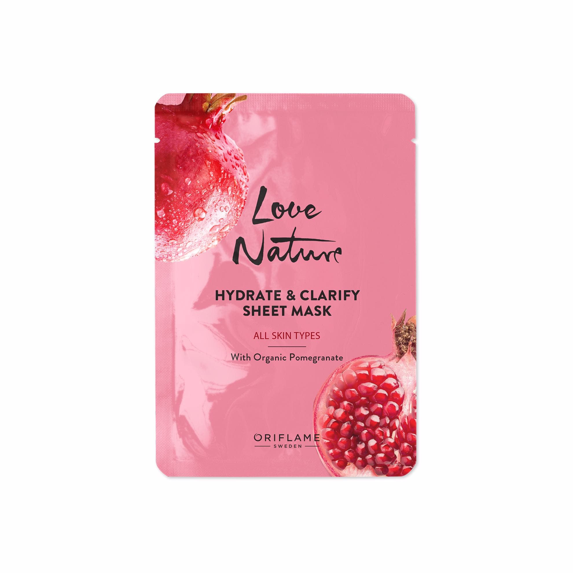 Love Nature Hydrate & Clarify Sheet Mask