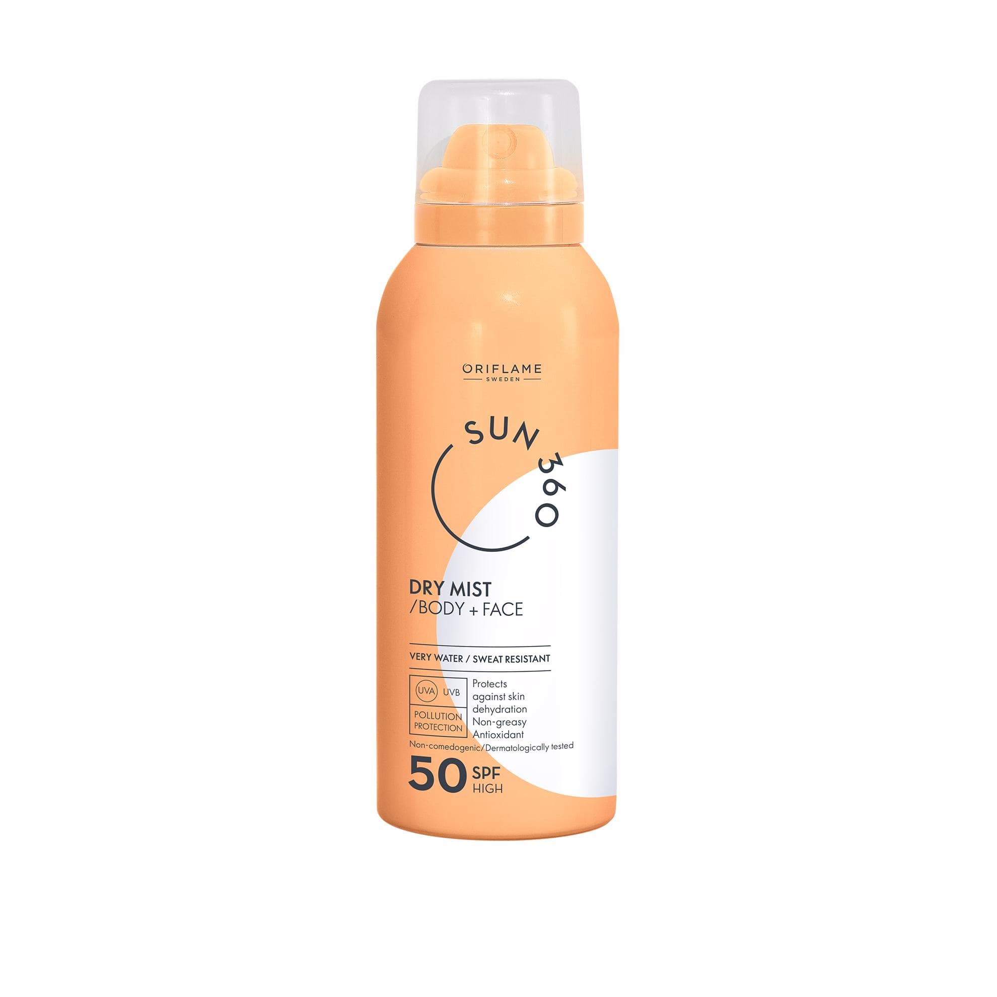 Sun 360 Dry Mist Body + Face SPF 50 High
