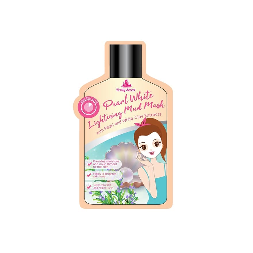 Pearl White Lightening Mud Mask