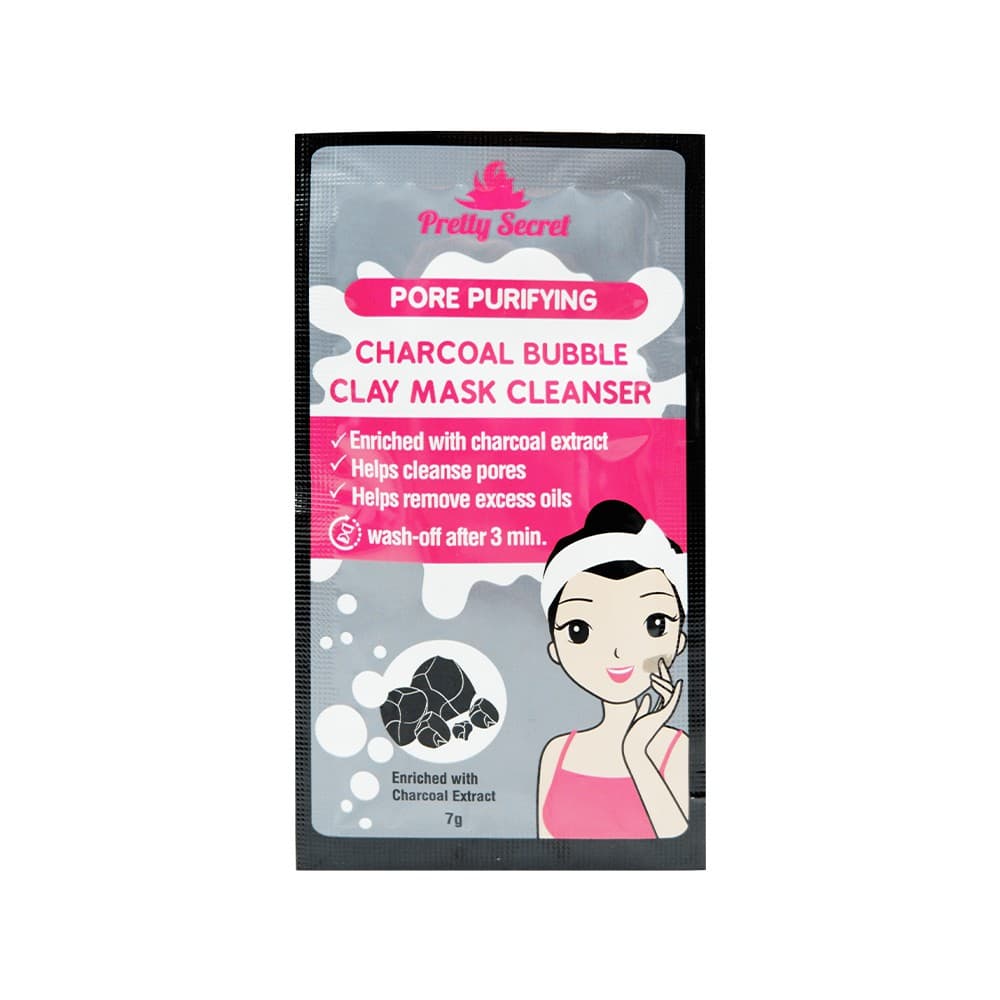Charcoal Bubble Clay Mask Cleanser