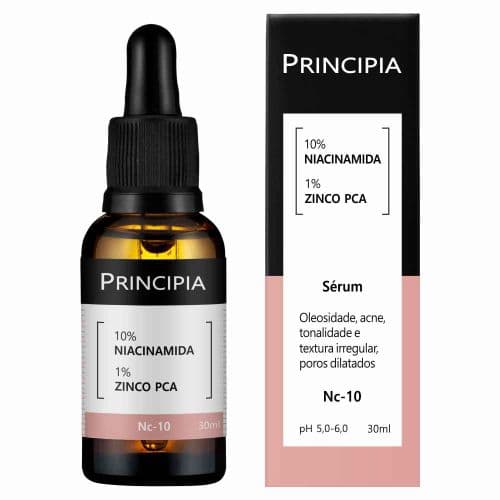 Sérum 10% Niacinamida e 1% Zinco