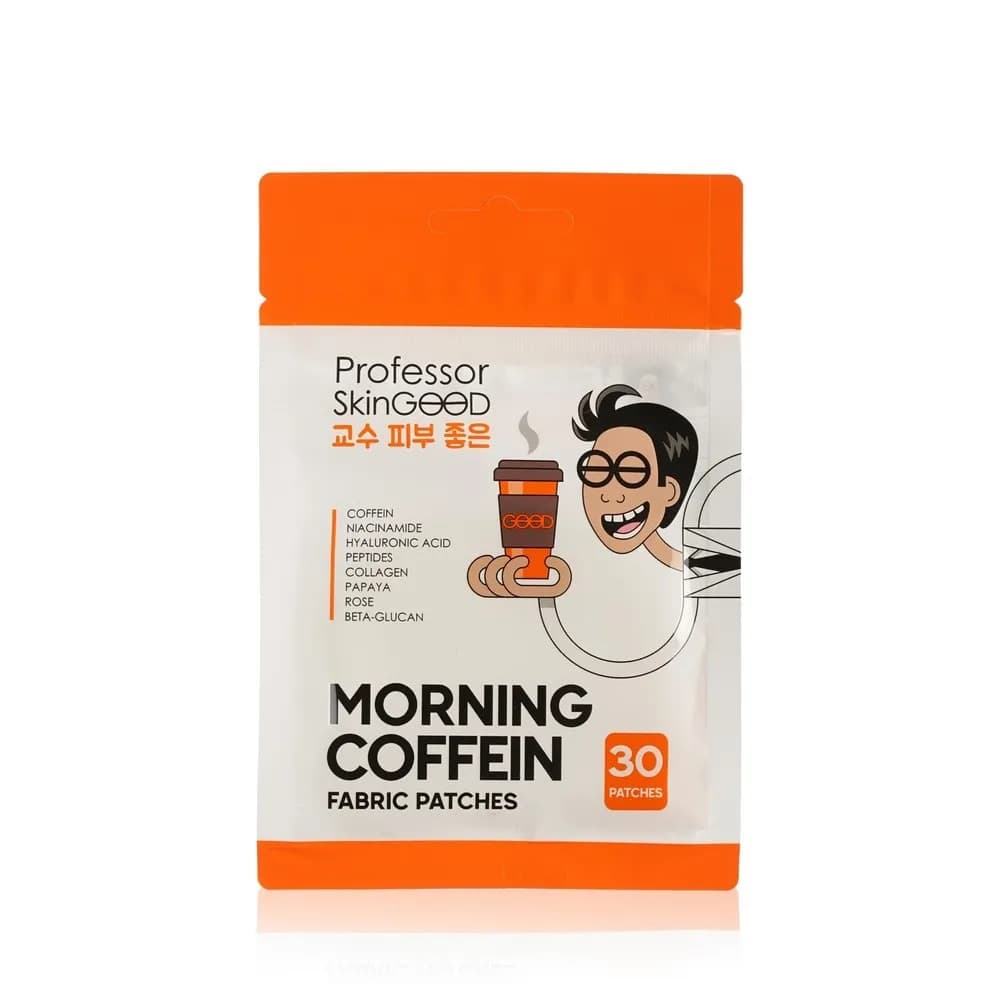 Morning Coffein Fabric Patches