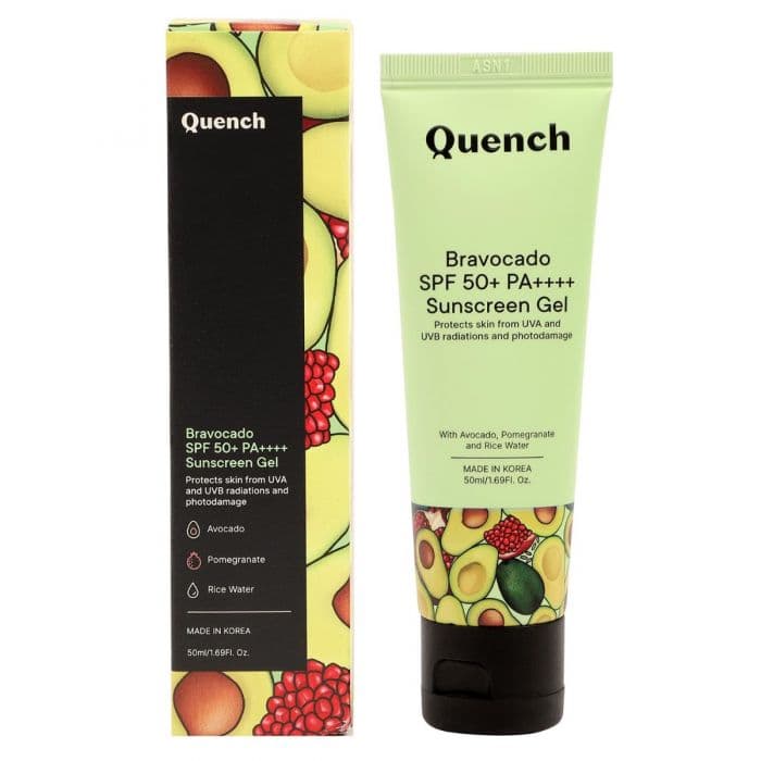 Bravocado SPF 50+ PA++++ Sunscreen Gel