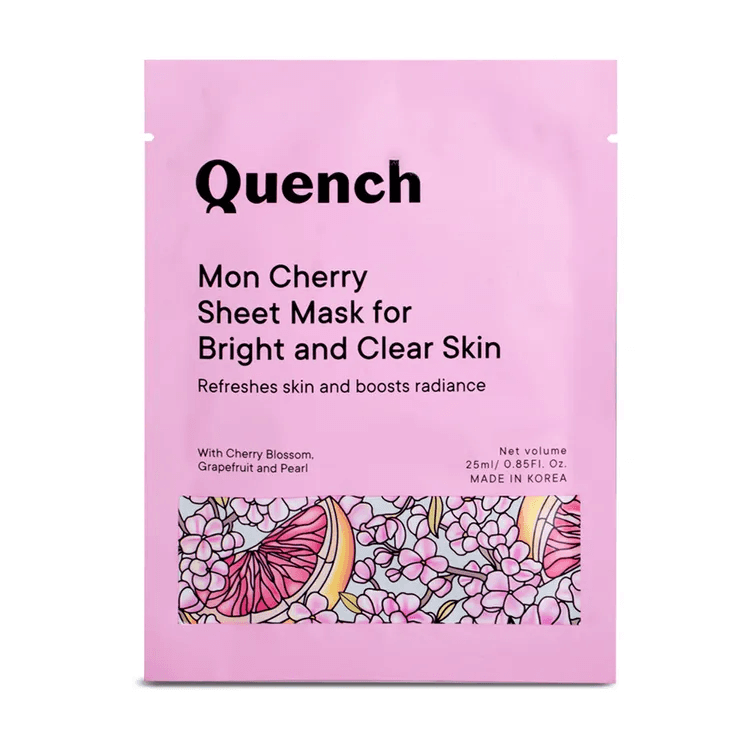 Mon Cherry Sheet Mask for Bright & Clear Skin