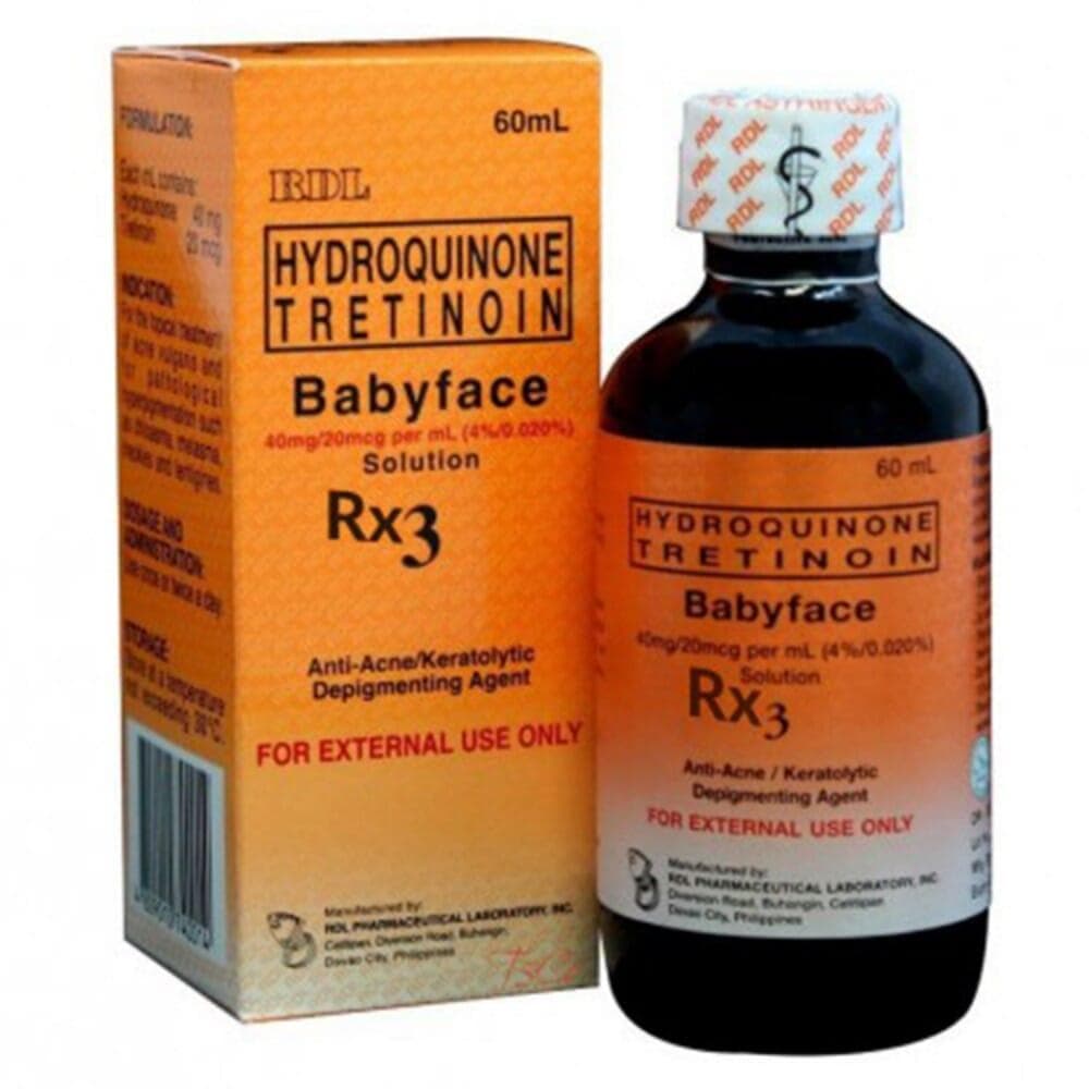 Babyface Astringent Hydroquinone +Tretinoin #3