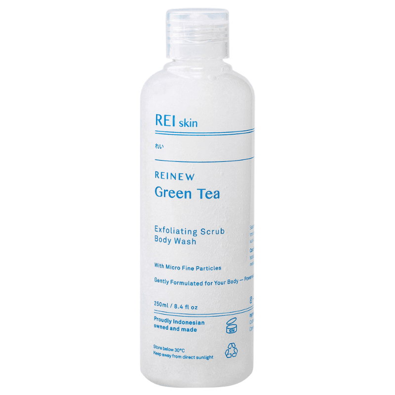Reinew Green Tea Gentle Exfoliating Scrub Body Wash