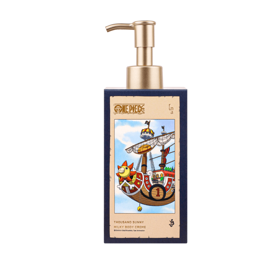One Piece Thousand Sunny Milky Body Creme