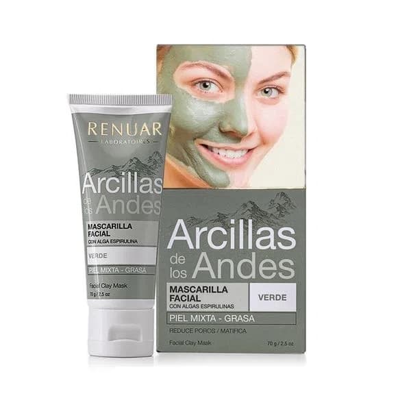 Arcillas De Los Andes - Mascarilla Facial Verde