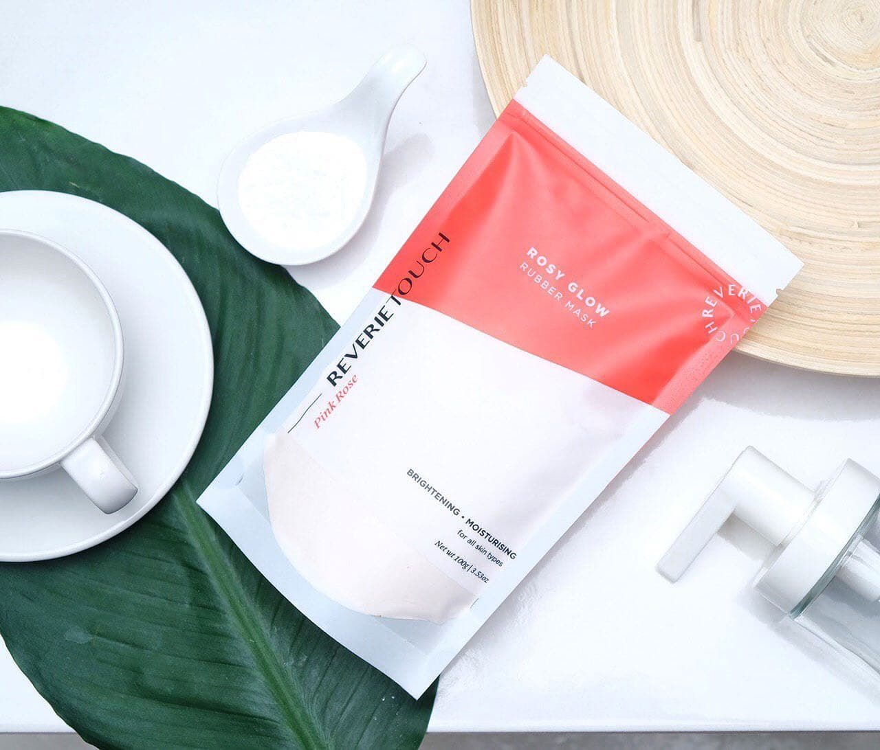 Rosy Glow Rubber Mask