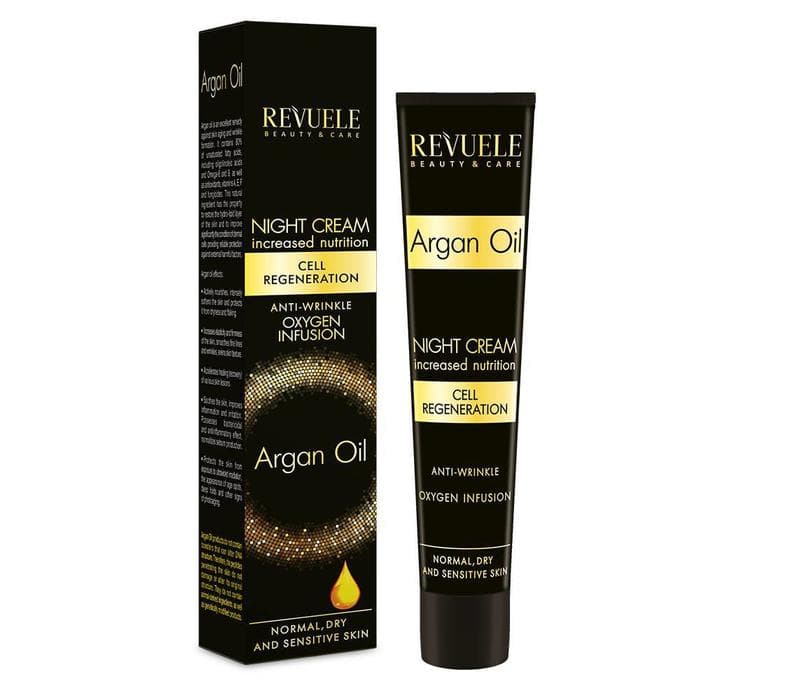 Face Night Cream Argan Oil