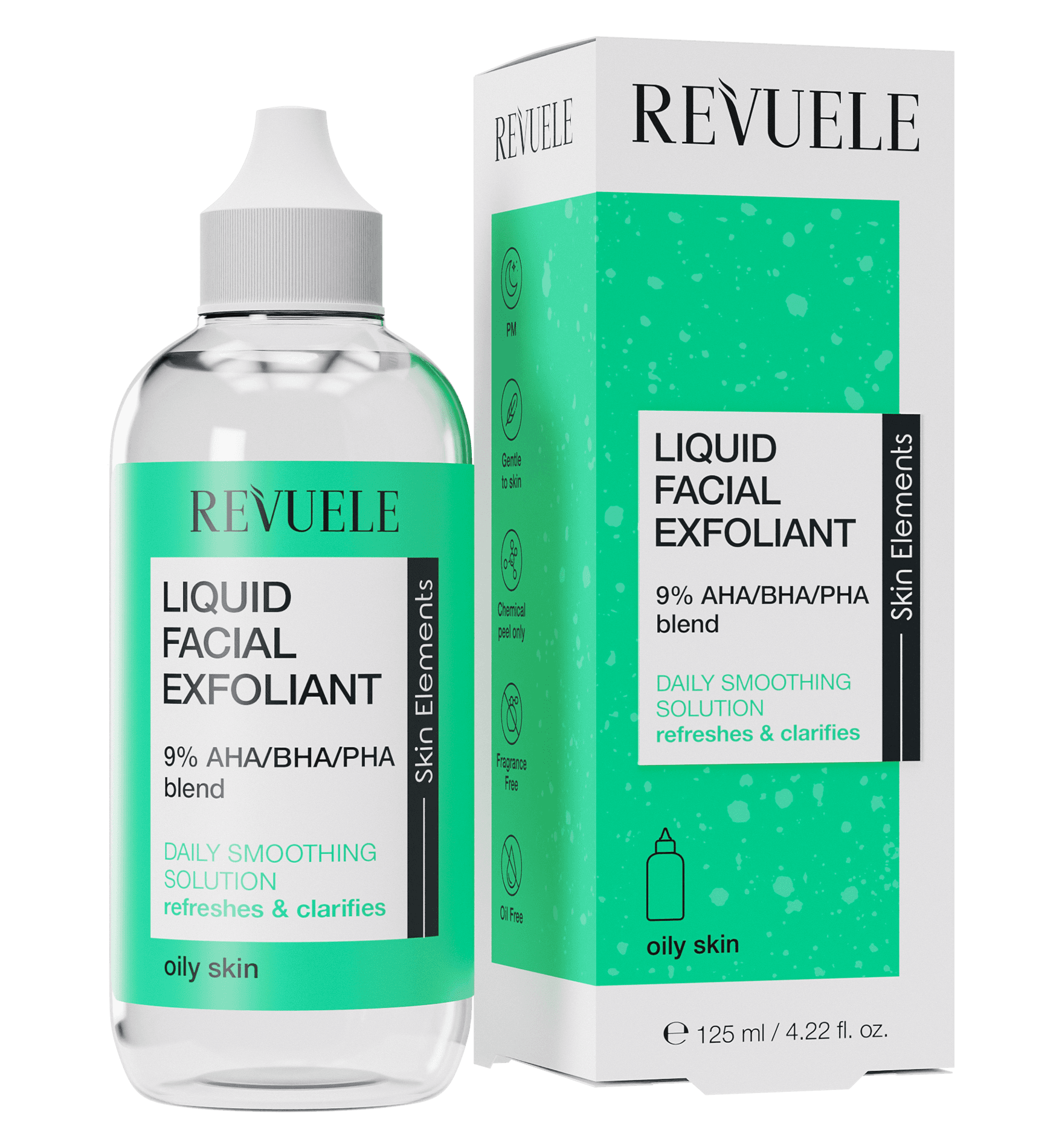 Liquid Facial Exfoliant 9 % AHA/BHA/PHA Blend