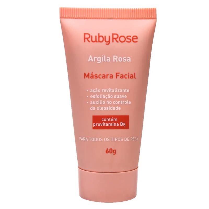 Máscara Facial Argila Rosa