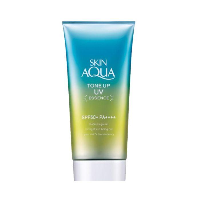 Skin Aqua Tone Up UV Essence Mint Green SPF50+ PA++++