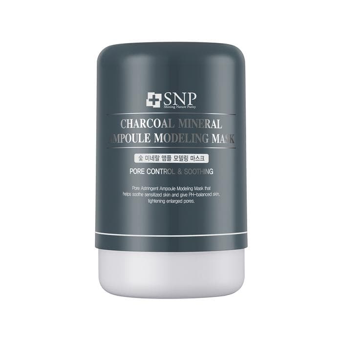 Charcoal Mineral Ampoule Modeling Mask
