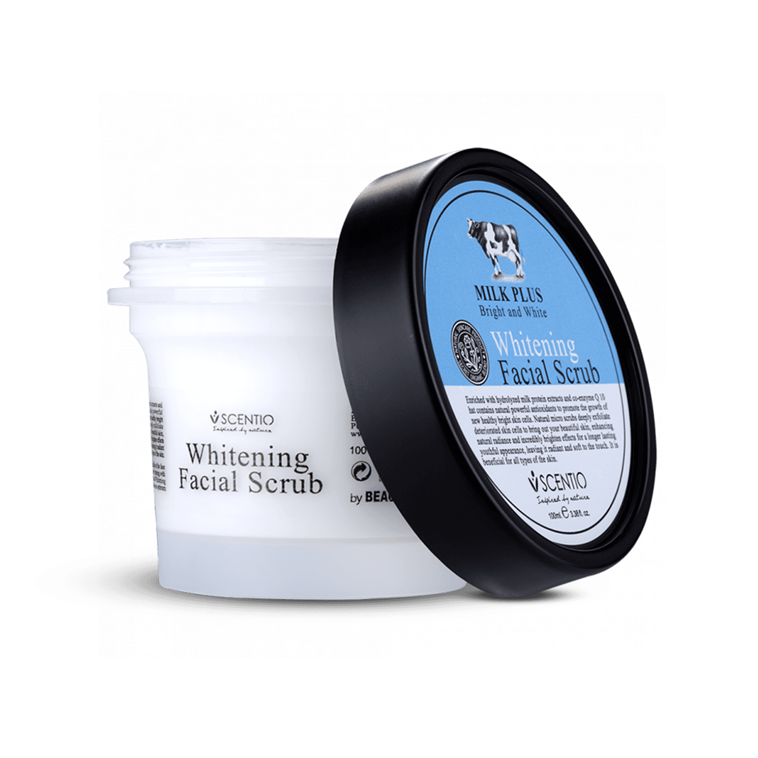 Milk Plus Whitening Q10 Facial Scrub