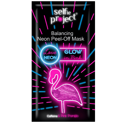 Balancing Neon Peel-Of Mask #GlowInPink