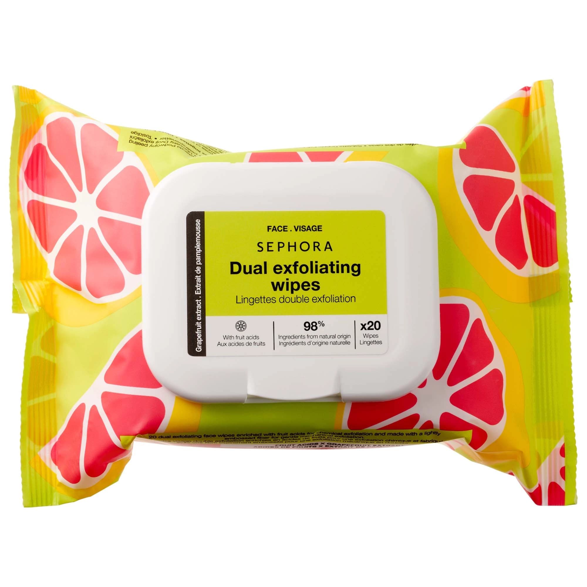 Dual Exfoliating Face Wipe