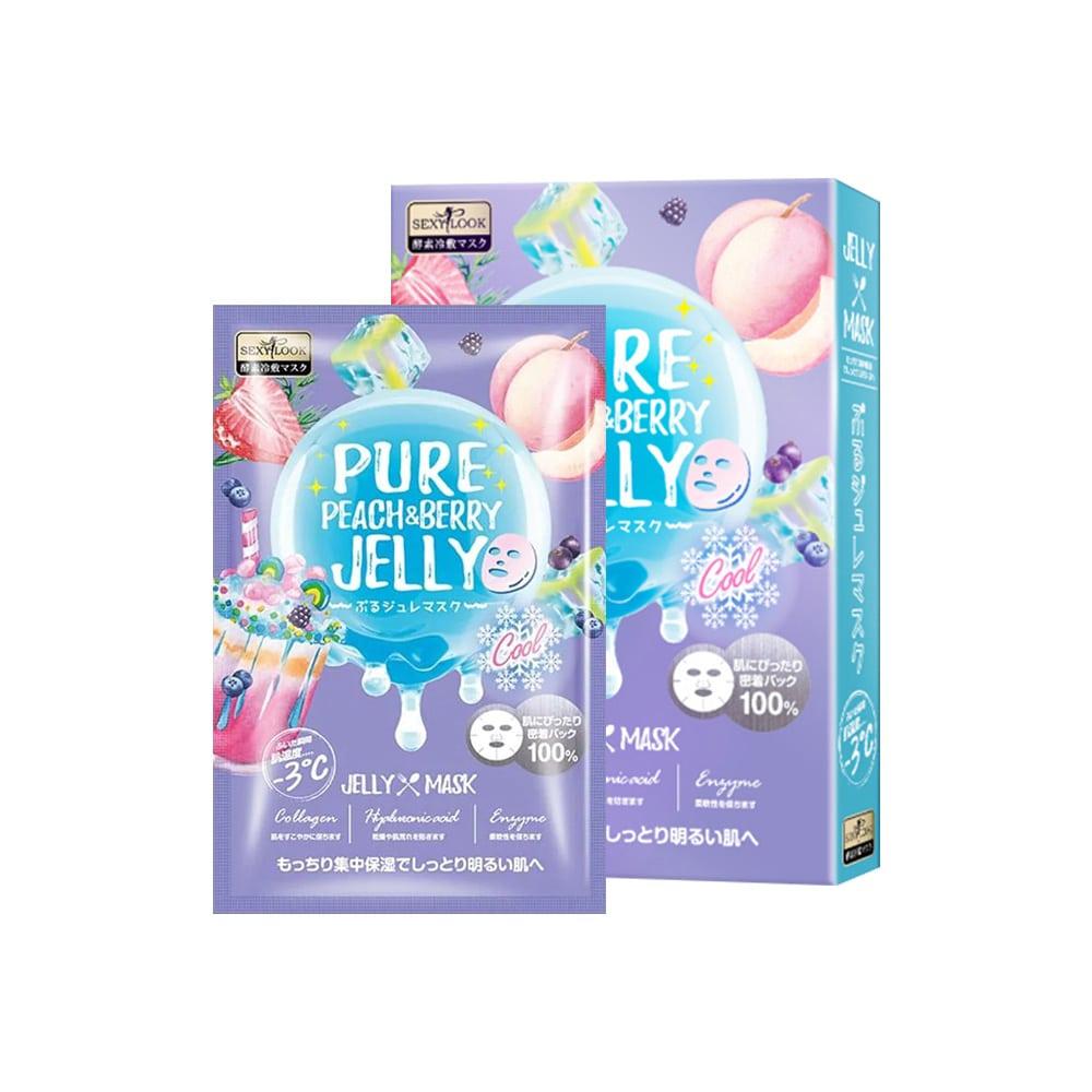 Pure Peach & Berry Brightening Cool Jelly Mask