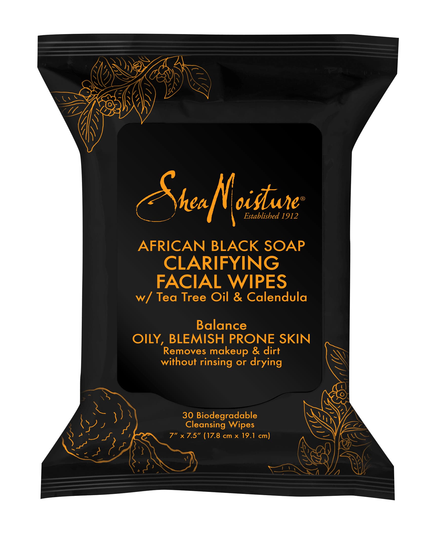 African Black Soap Facial Wipes