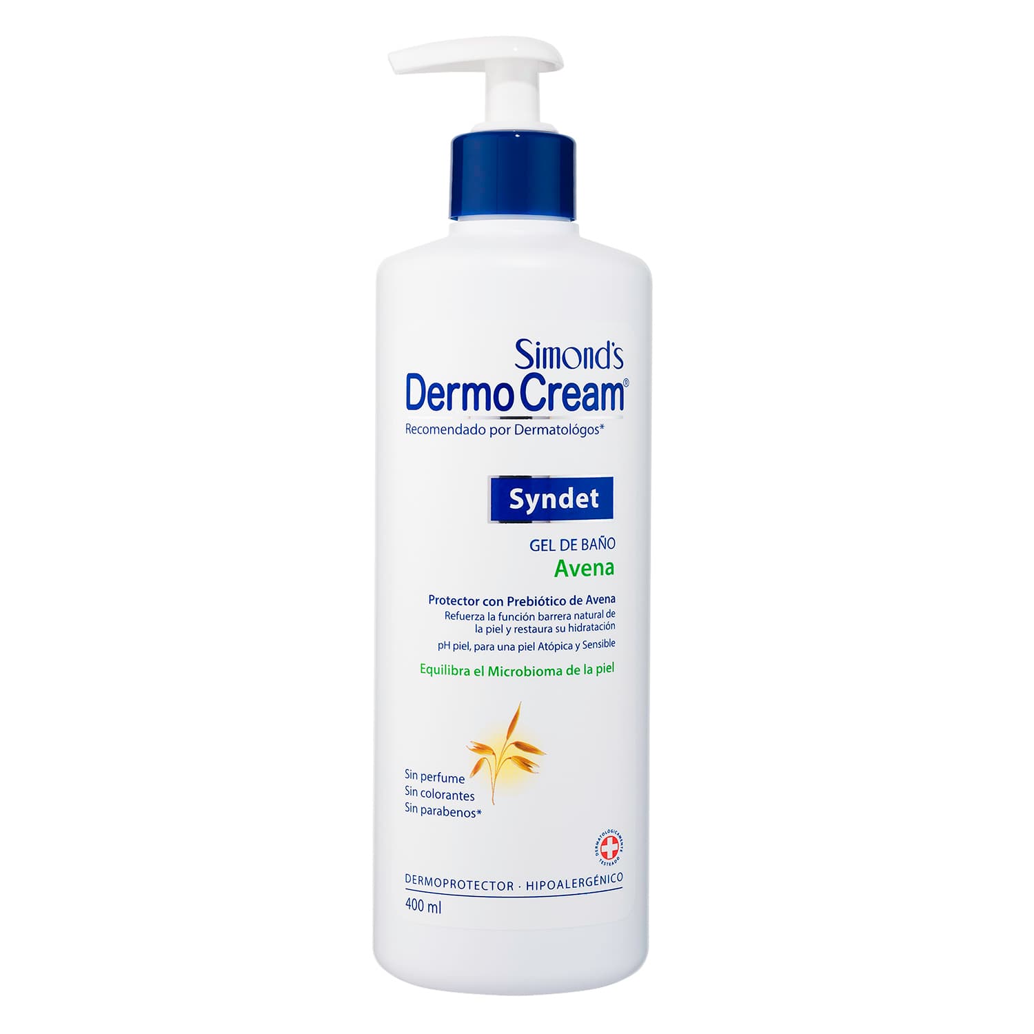 Gel de Baño Syndet DermoCream Avena