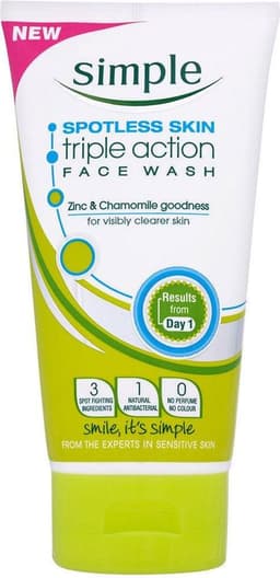 Spotless Skin Triple Action Face Wash